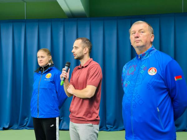 Открытие турнира по теннису на призы «РЦОП по теннису» среди спортсменов до 14 лет, в рамках серии турниров БТТ