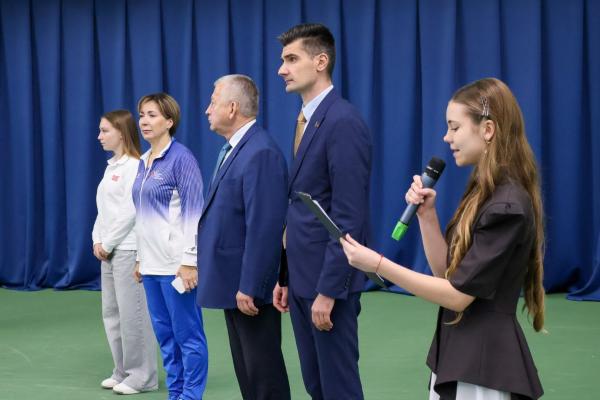 На базе Центра состоялось торжественное открытие турнира на призы «РЦОП по теннису» среди мужчин и женщин