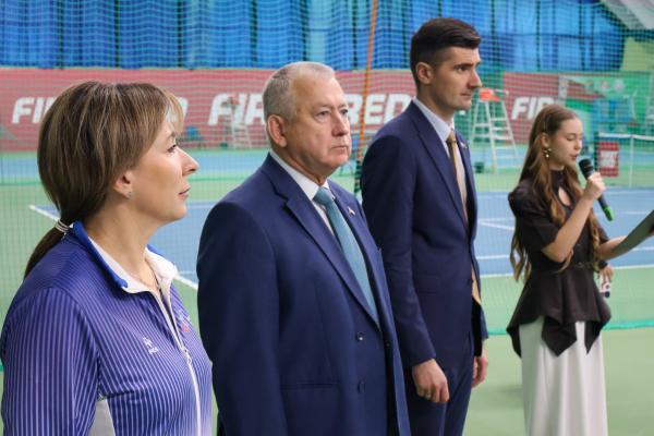 На базе Центра состоялось торжественное открытие турнира на призы «РЦОП по теннису» среди мужчин и женщин