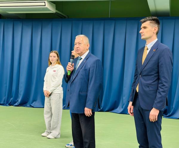 На базе Центра состоялось торжественное открытие турнира на призы «РЦОП по теннису» среди мужчин и женщин